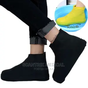 Reusable Waterproof Rainproof Men Shoes Covers Non-Slip