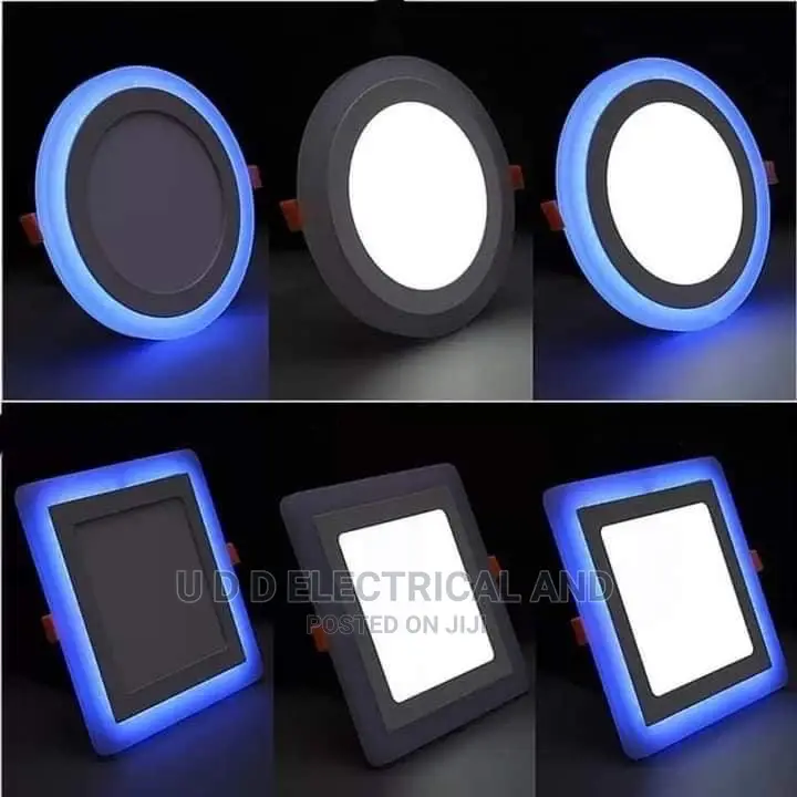 Blue and White Pop Light Available in 3+3w 6+6w and 18w
