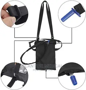 Urinary Drainage Bag Holder With Catheter Tube Cover