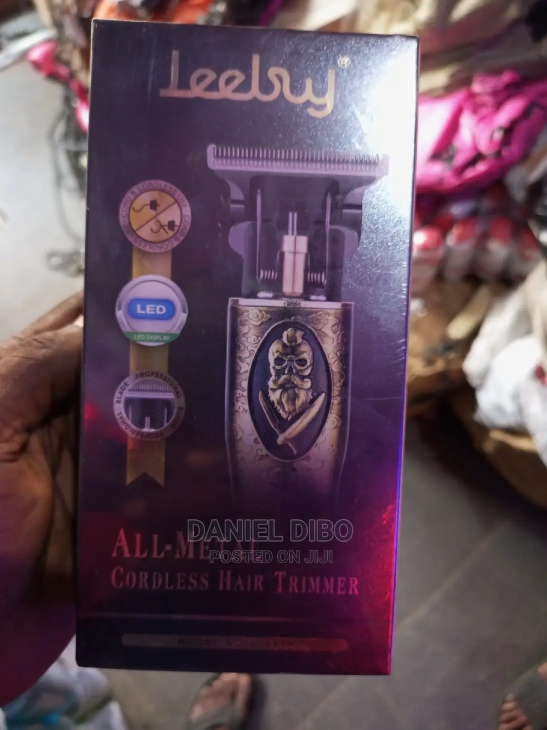 Leebuy All Metal Cordless Hair Trimmer