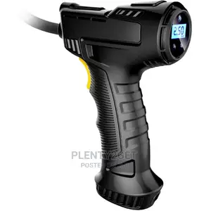 Tire Inflator Pump With LCD Screen Digital Pressure Gauge, P
