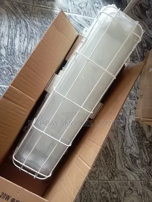 2*20w Marine Fluorescent Pendant Light With Guard