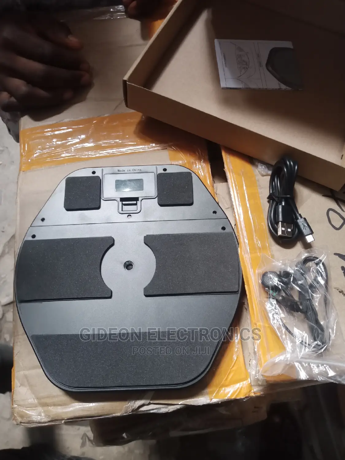 Battery Using Drum Pad