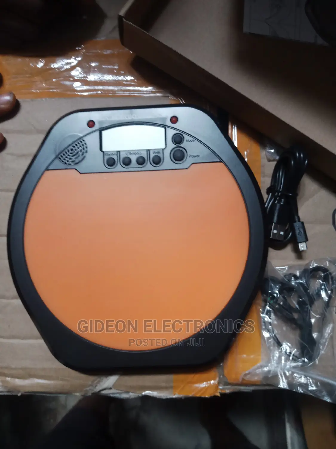 Battery Using Drum Pad