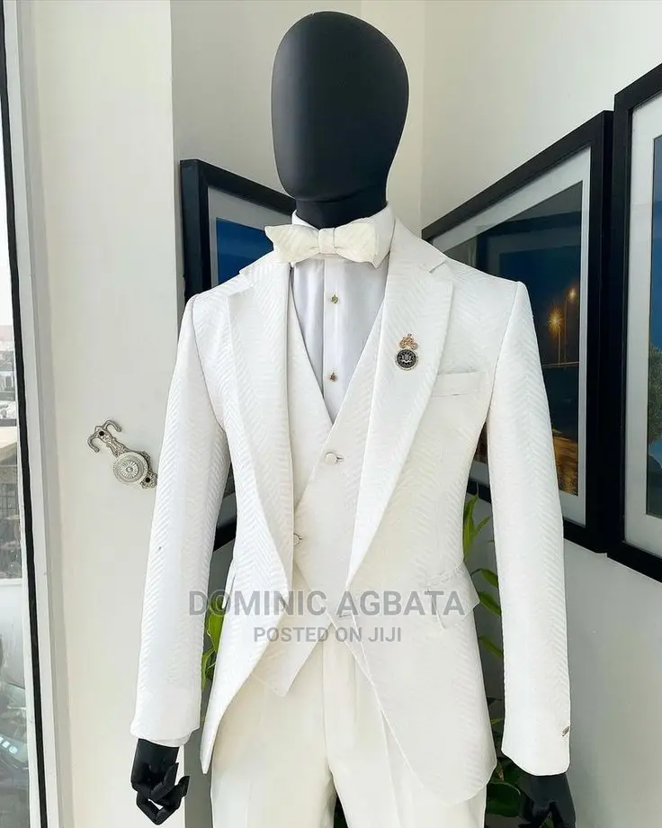 3 Pc White Tuxedos
