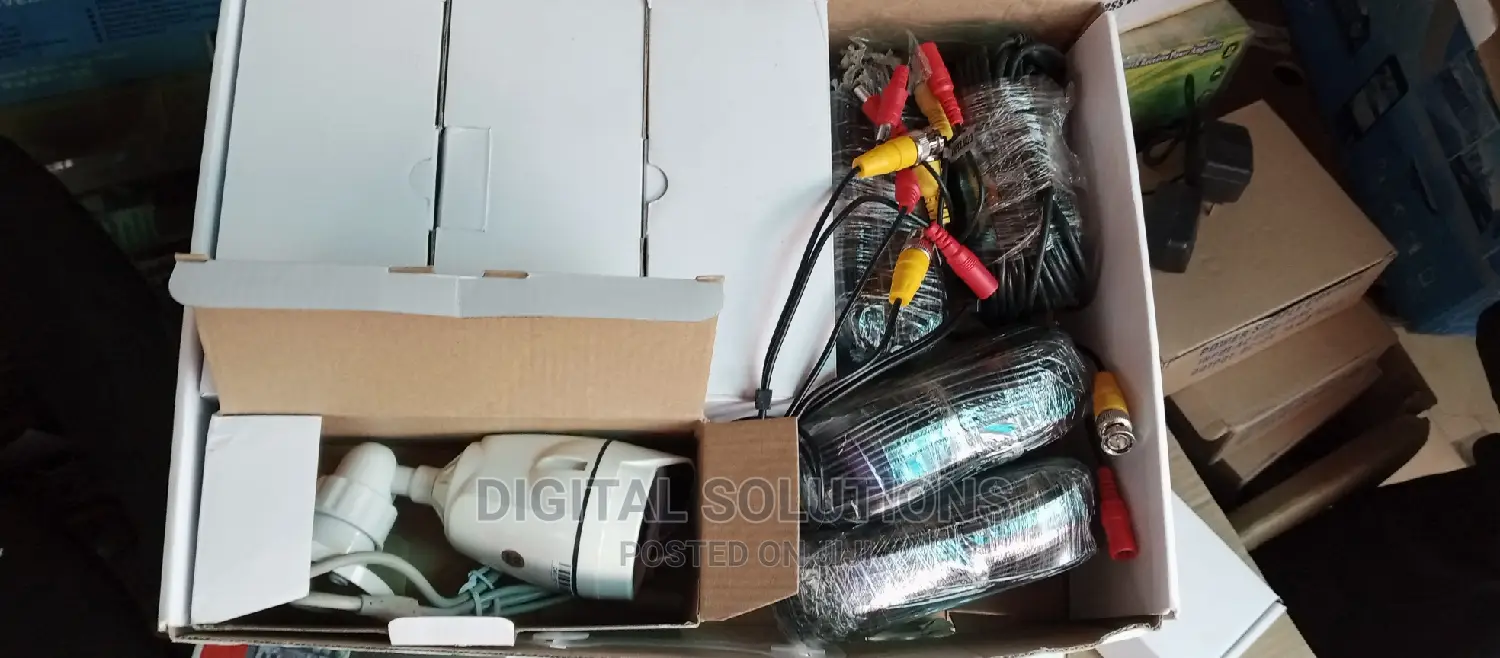 CCTV Kit Digital Video Record Wired 4 Channel Kit