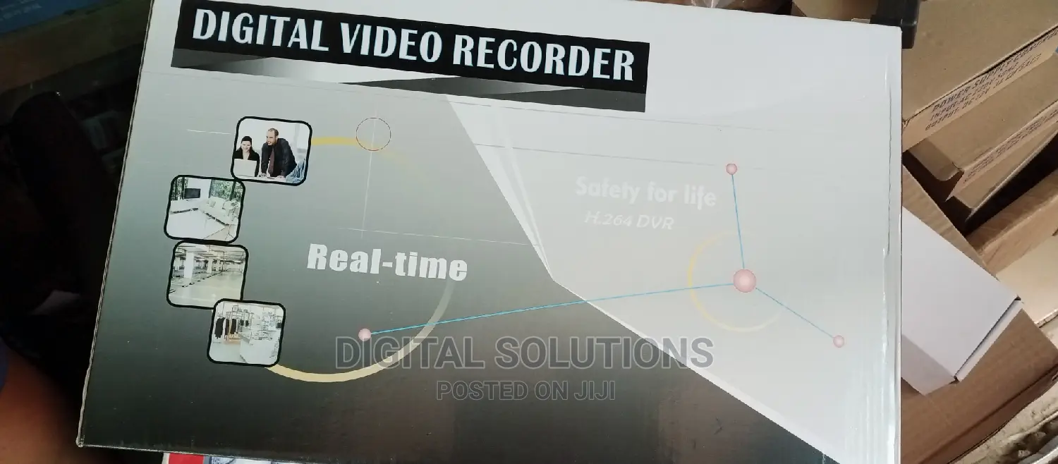CCTV Kit Digital Video Record Wired 4 Channel Kit