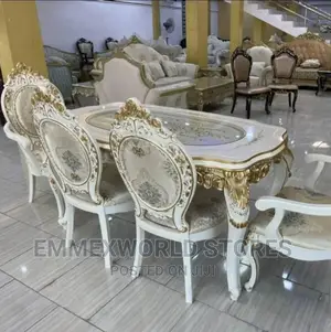 Royal Dinning Set With 6 Chairs