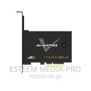 Avmatrix Vc12- HDMI Pcie Capture Card