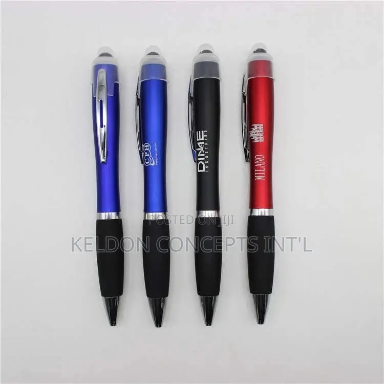 Led Logo Stylus Pen With Branding ;Moq-50pcs