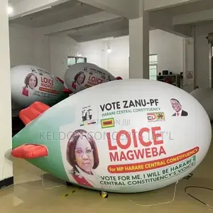 Campaign Inflatable PVC Balloon Advertising Blimp