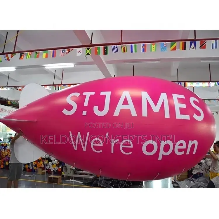 Campaign Inflatable PVC Balloon Advertising Blimp