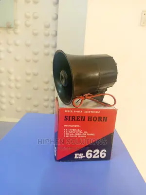 Portable Sound Alarm With Wire