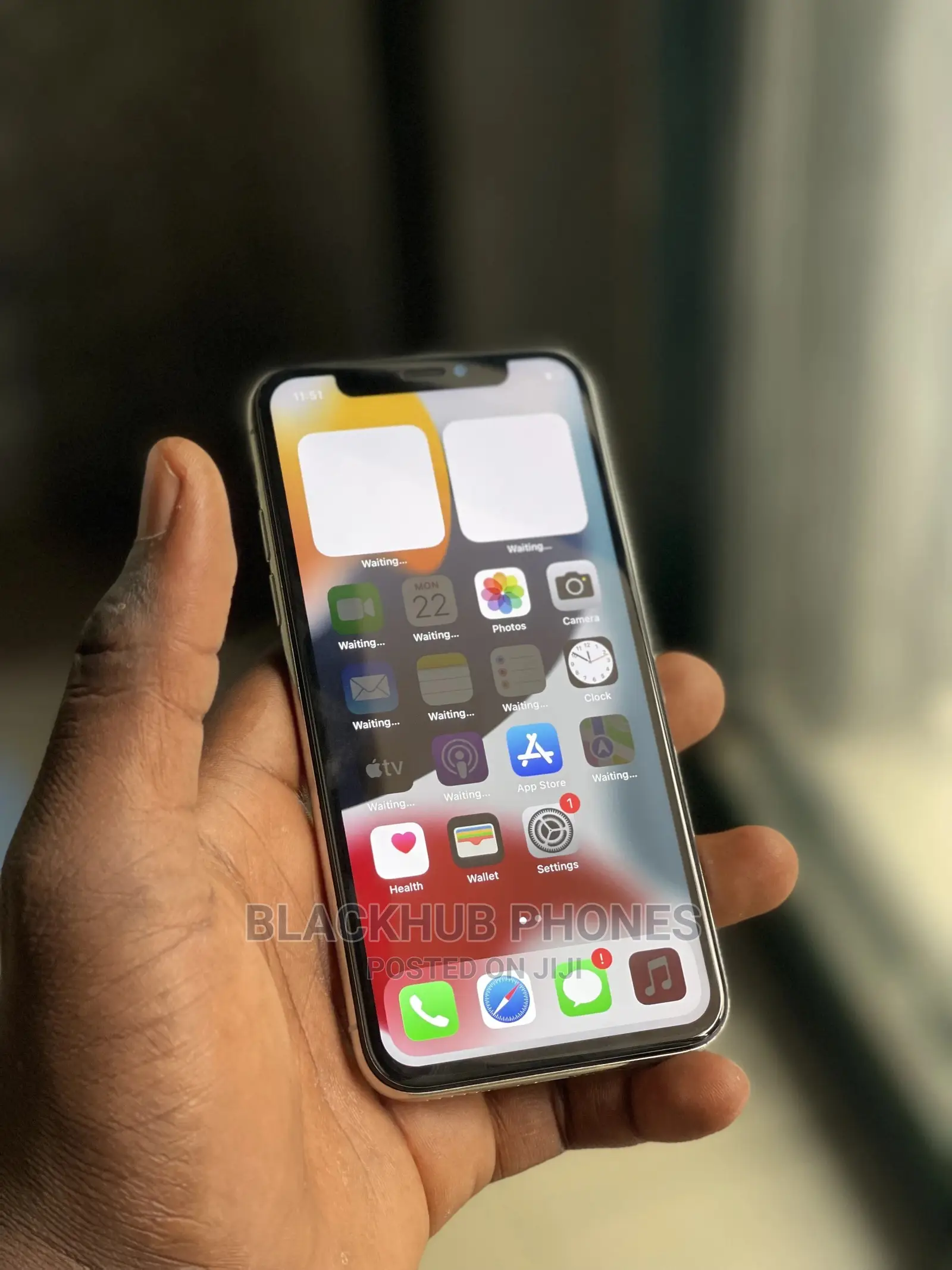 Apple iPhone X 64 GB Silver