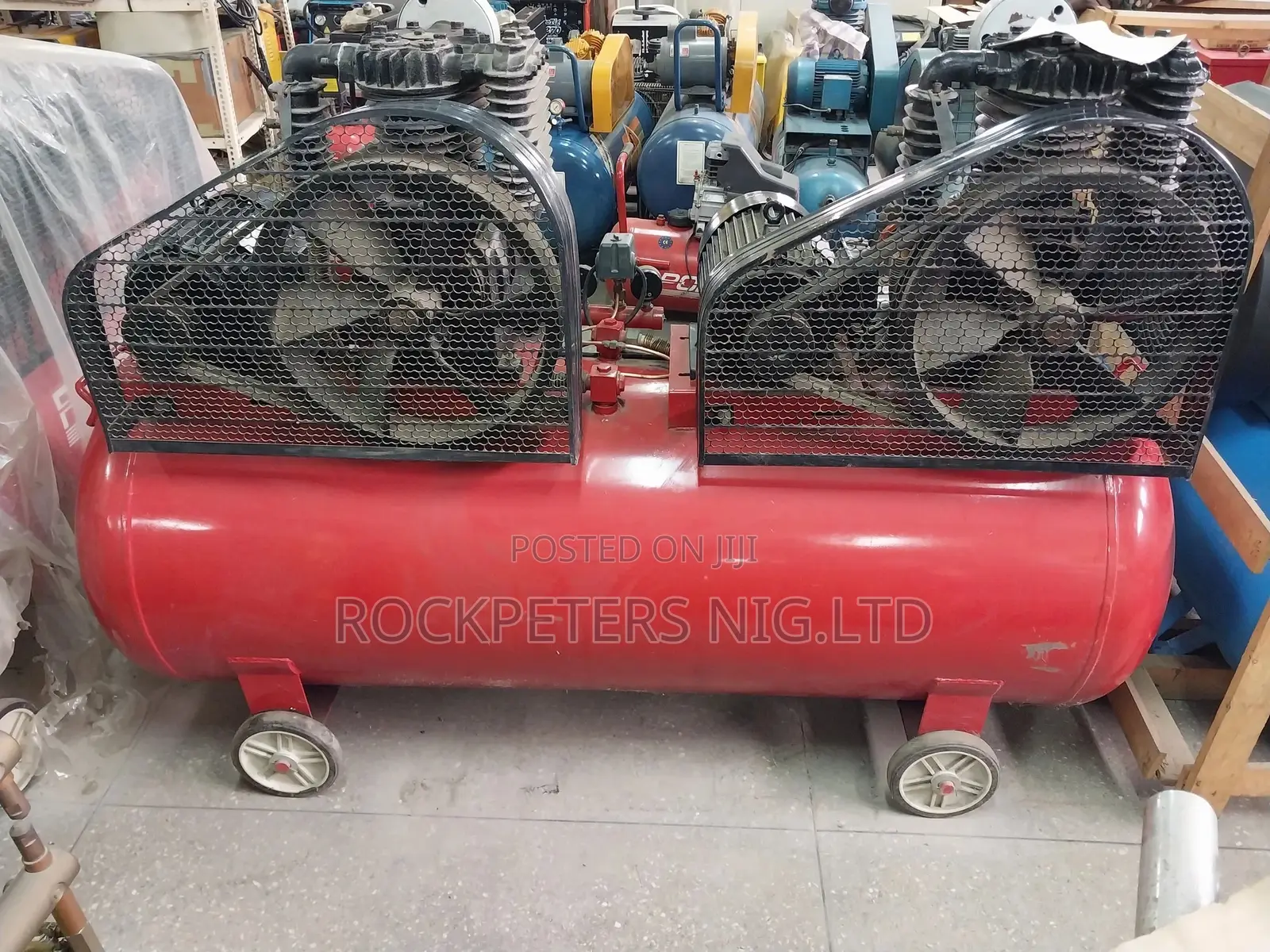 500LTRS, 7.5HP 2 -Stage Air Compressor