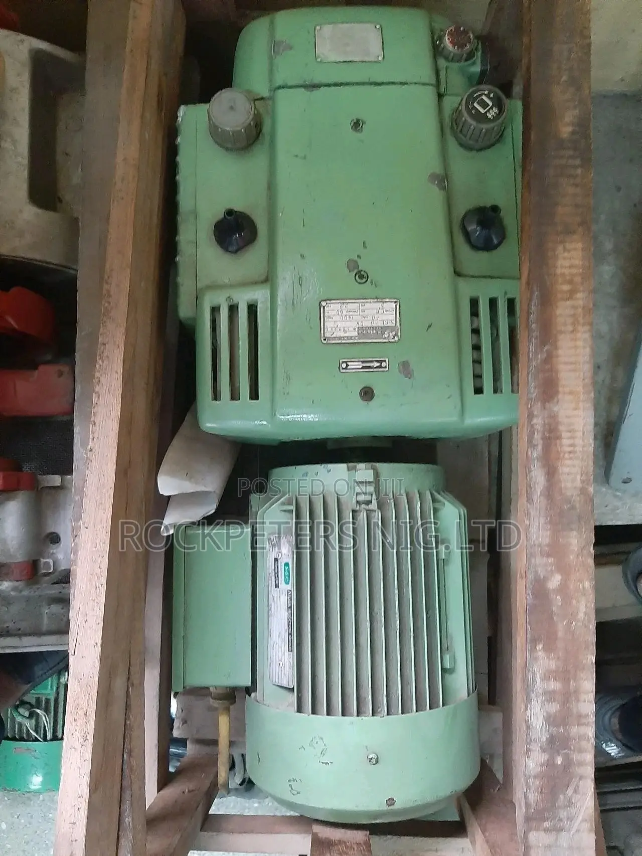 WERIE RIETSCHLE 3hp Vacuum Pump CL40DV