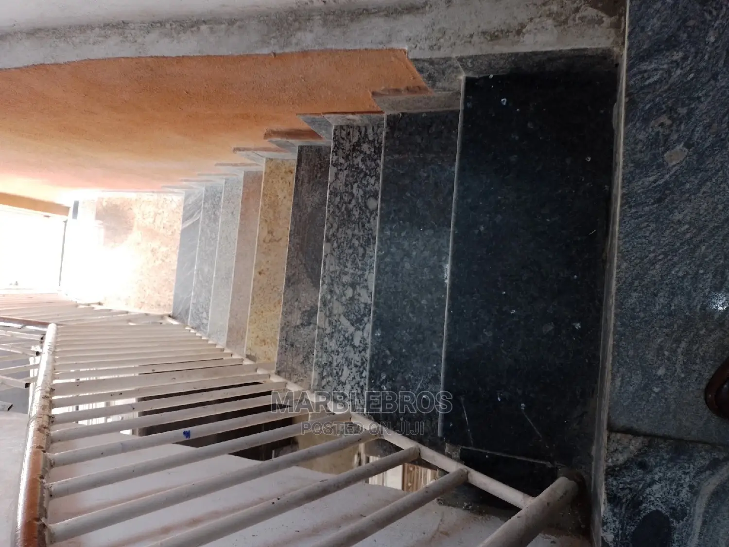 Granite Stone Staircase Design