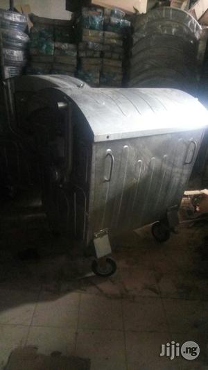 Galvanized Waste Bin Container 600litre To 1100litres