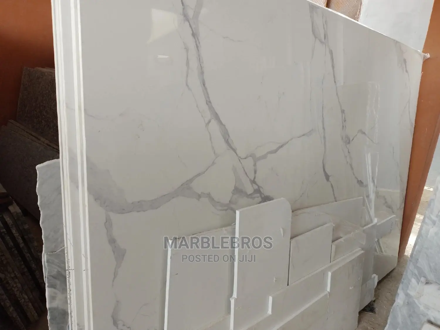Marble Slab Thunder White
