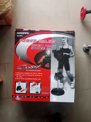Punching Ball Set 126 To 146cm With Glovebox And Pump