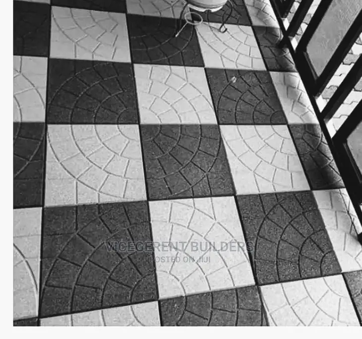 Turtle Shell Rubber Tiles
