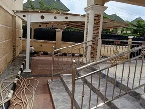 Front Entrance Beautification With Stainless Handrail