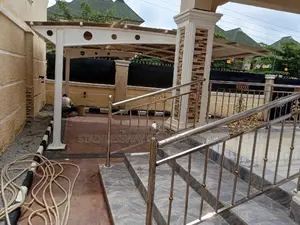 Front Entrance Beautification With Stainless Handrail