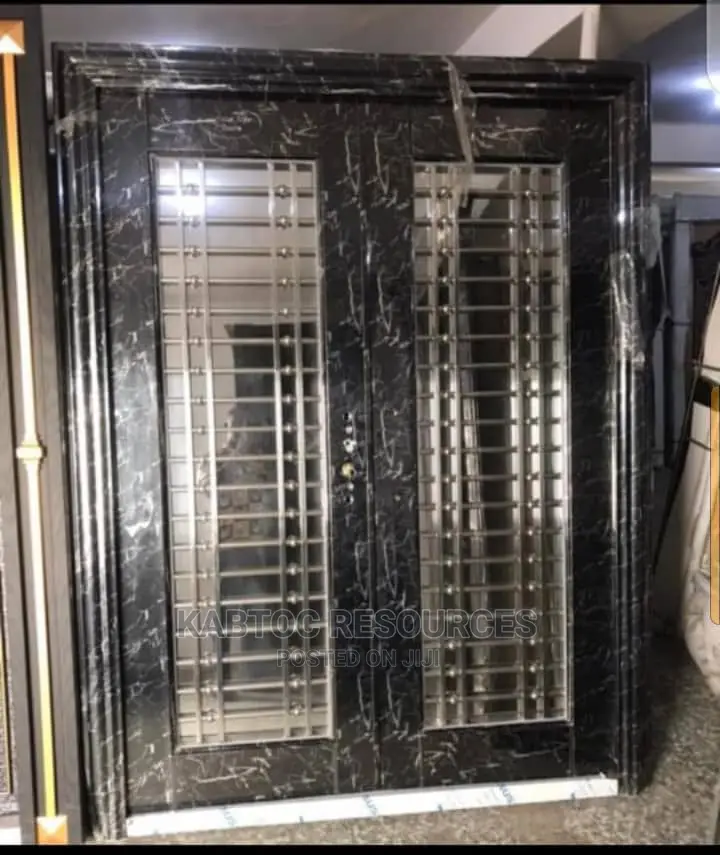 Marble Stainless Glass Door