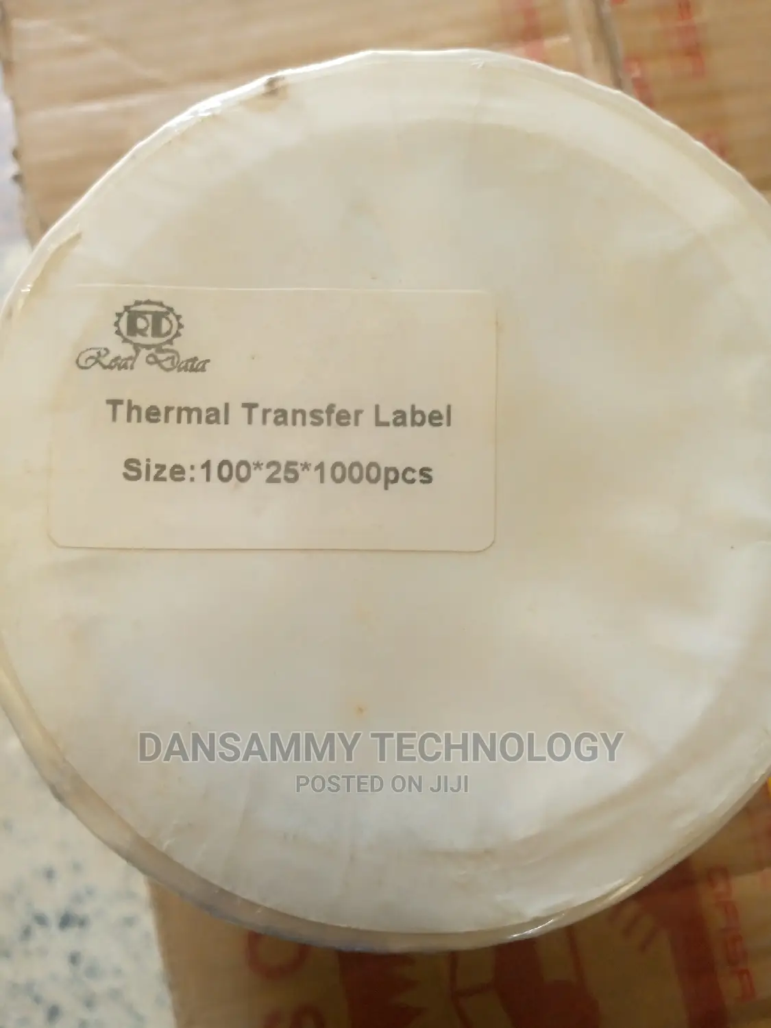 100*25mm Thermal Transfer Label Sticker