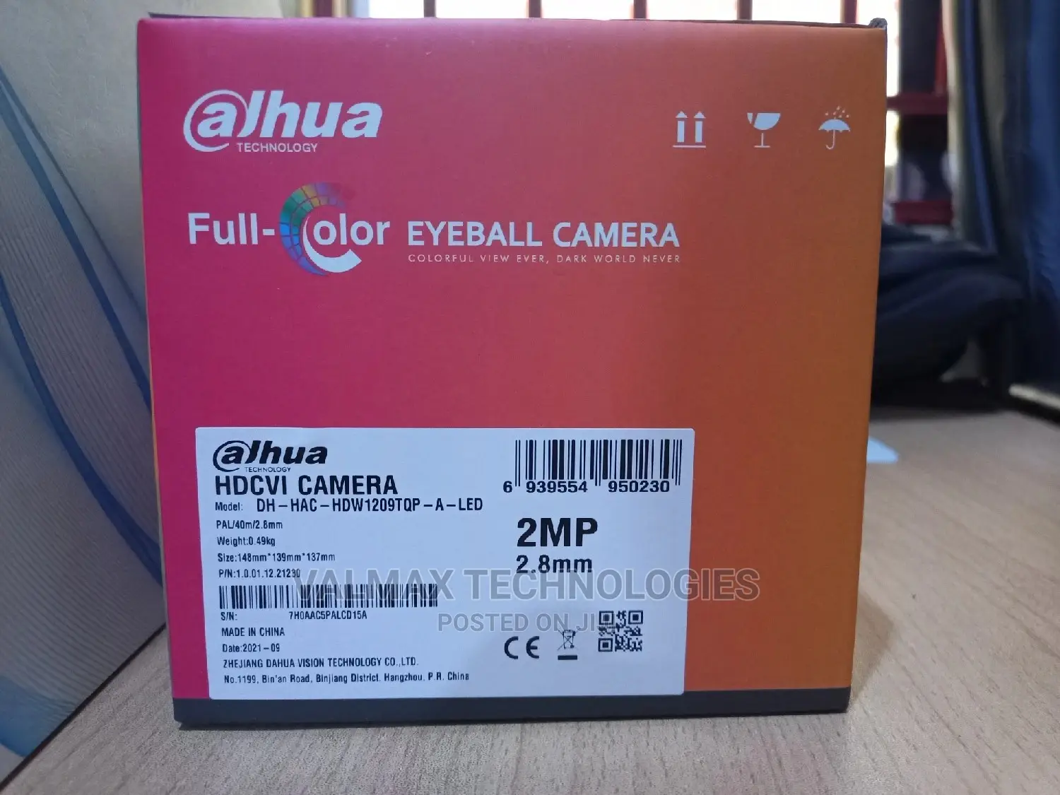 DAHUA Audio Cvi Camera