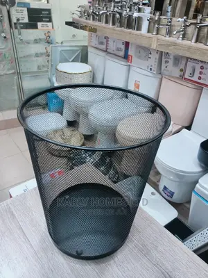 Black Trash Can (Waste Paper Bin)
