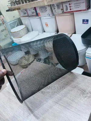 Black Trash Can (Waste Paper Bin)
