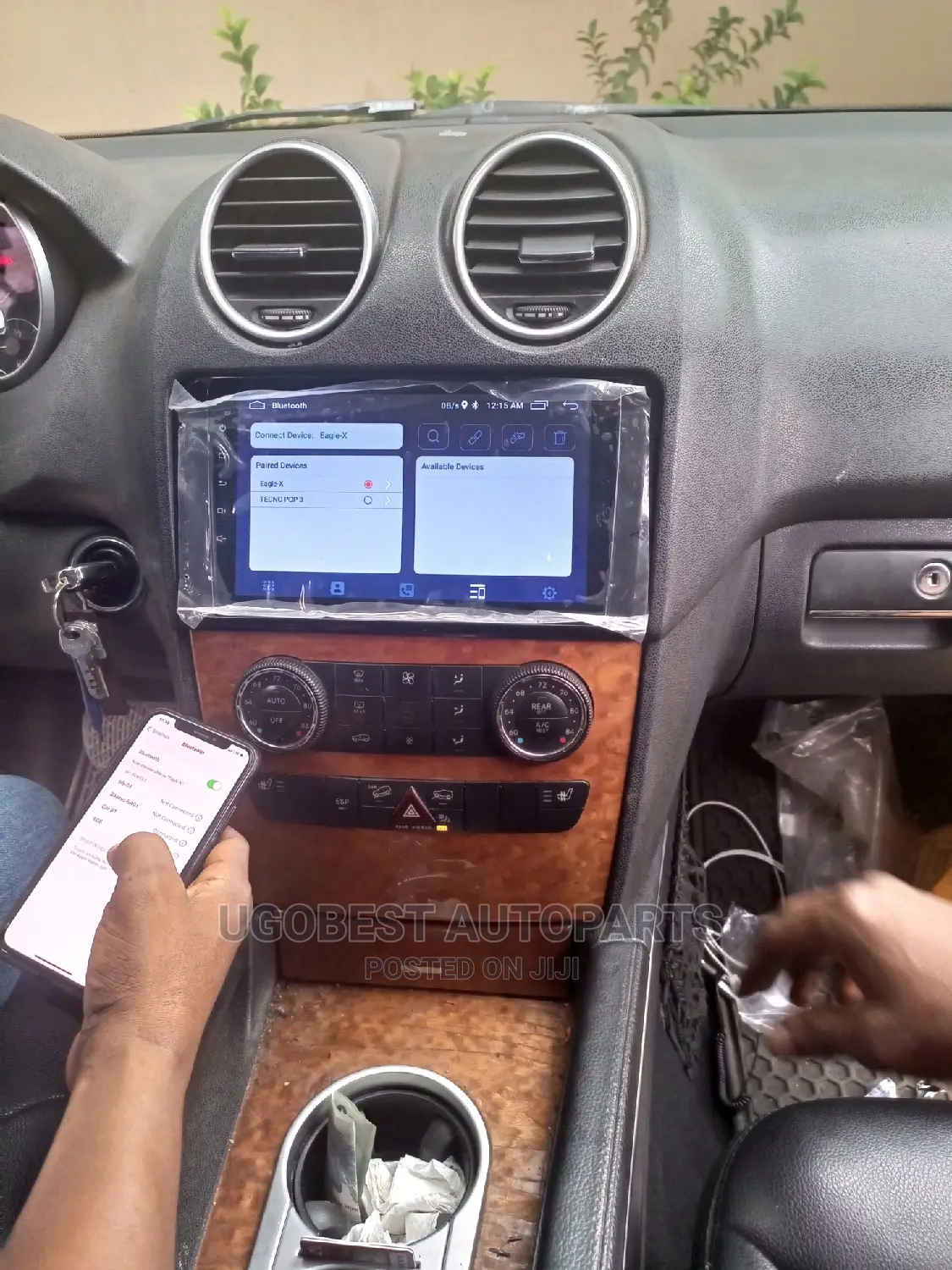Mercedes Benz (Ml 350) Android Screen (2007/2010) Model