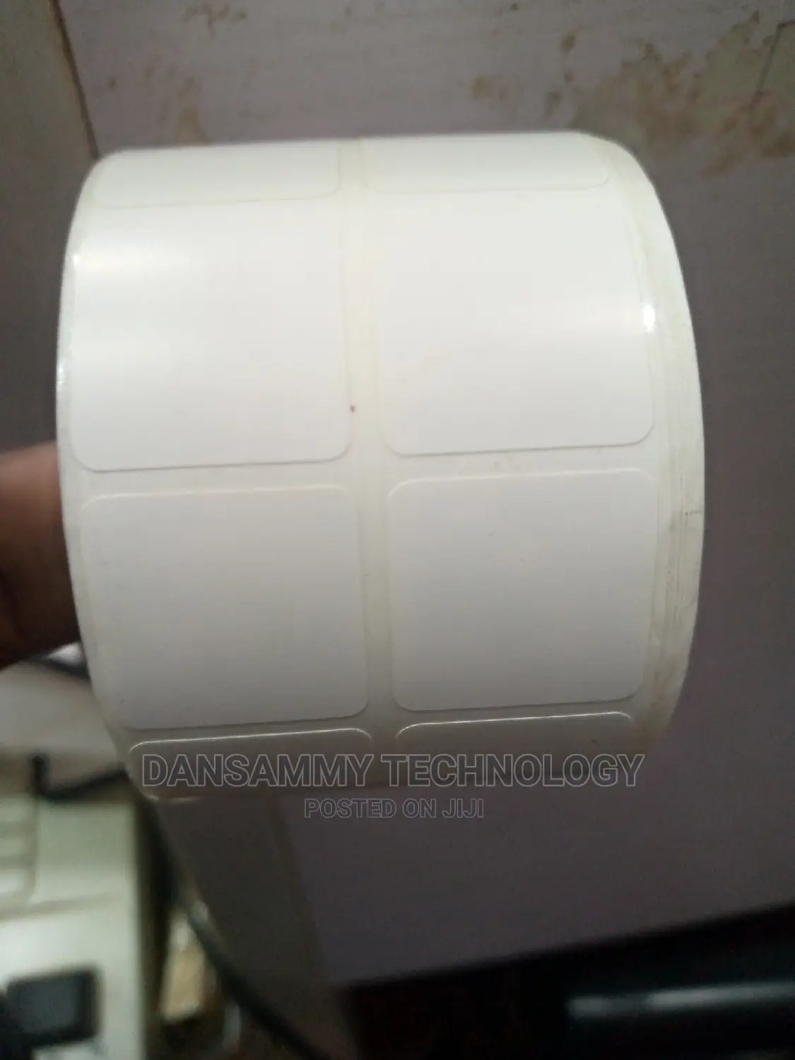 20*20mm Double Direct Thermal Label Sticker