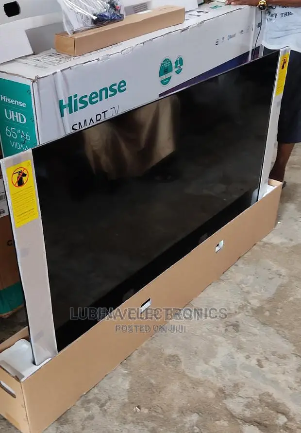 Brand New HISENSE 65" Android UHD 4K Smart Internet Televisi
