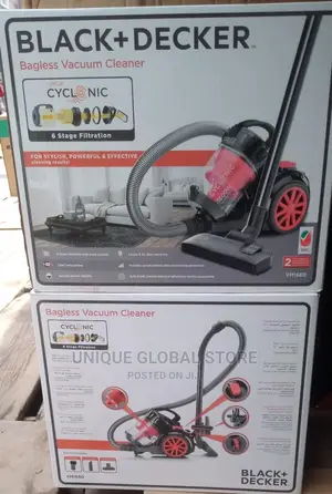 Black Decker Cyclonic Vacuum Cleaner - 1480w - 2.5l