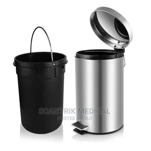 Reusable Stainless Pedal Bin