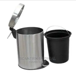 Stainless Bin Pedal Operated Dustbin for Hospital Use