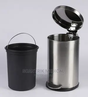 Stainless Steel Pedal Bin - 12L Use for Kitchen