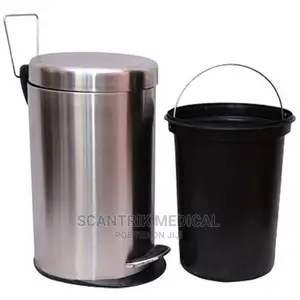 Quality Stainless Steel Pedal Bin - 12L
