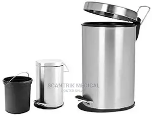 Quality Stainless Steel Dustbin for Bathroom