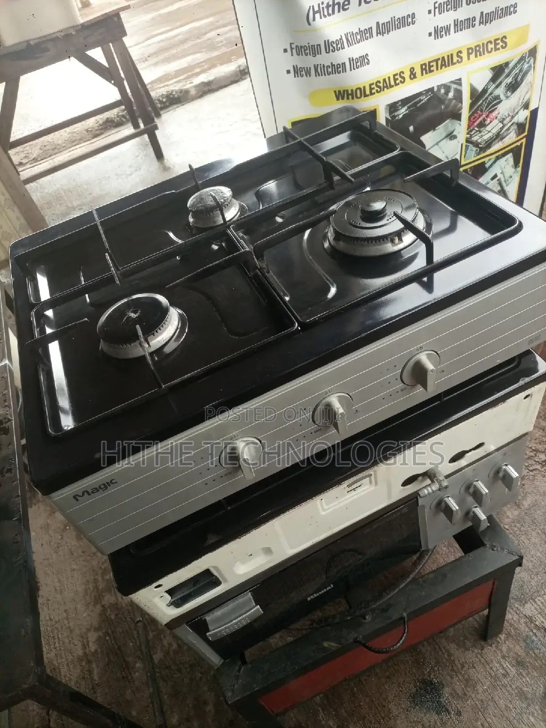 Table Gas Cooker Tokunbo