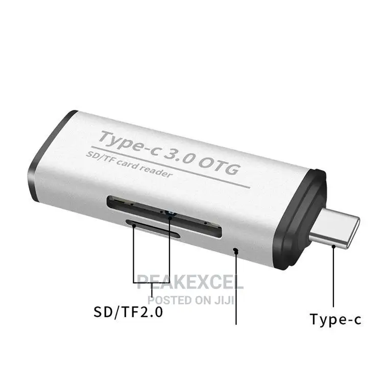 USB C Type-C Otg Tf USB 3.0 Sd Card Reader Adapter