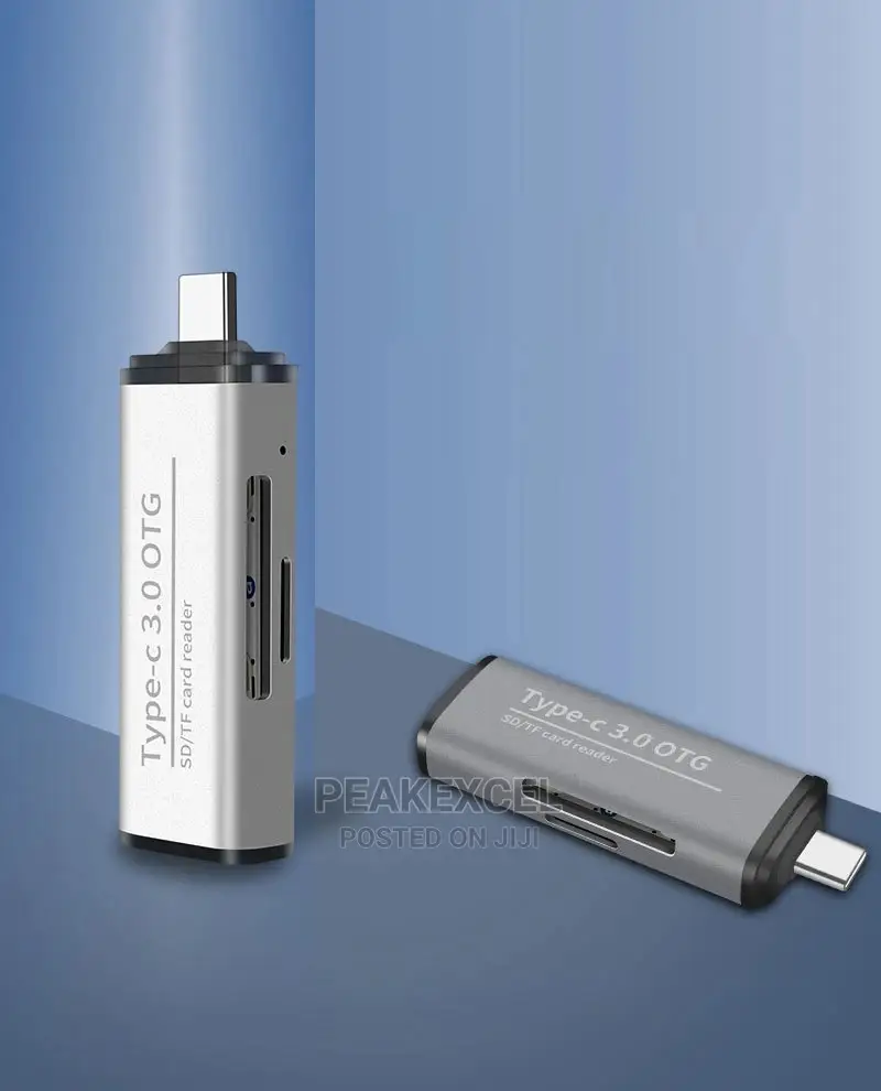 USB C Type-C Otg Tf USB 3.0 Sd Card Reader Adapter