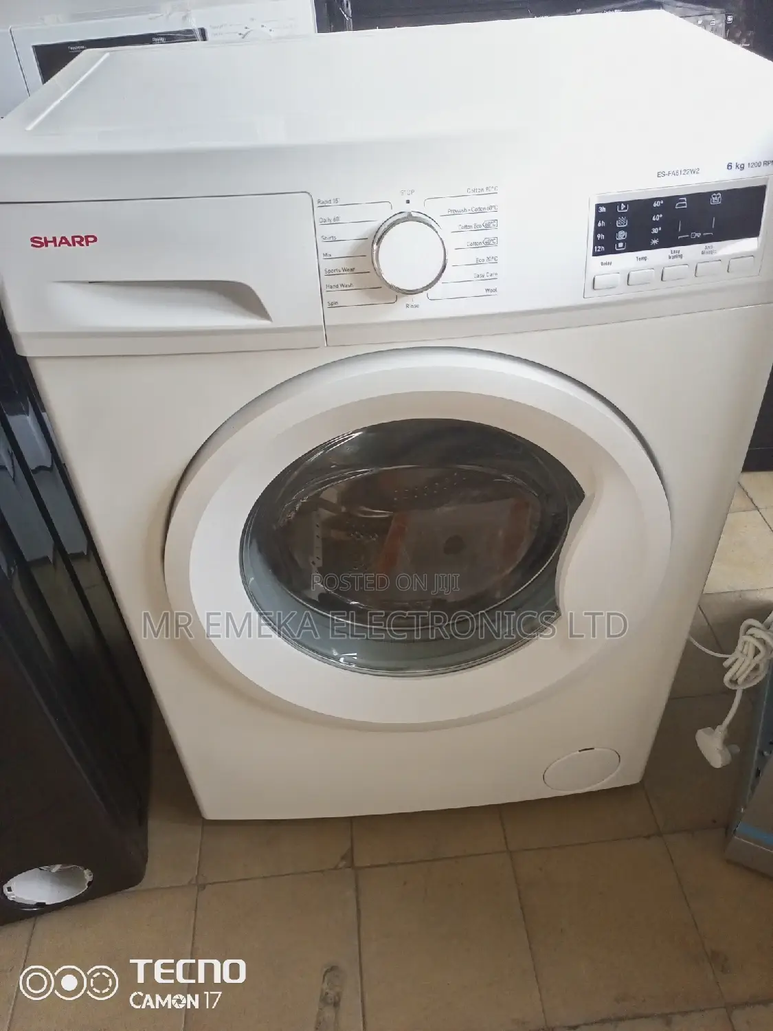 Sharp Washing Machine 6kg