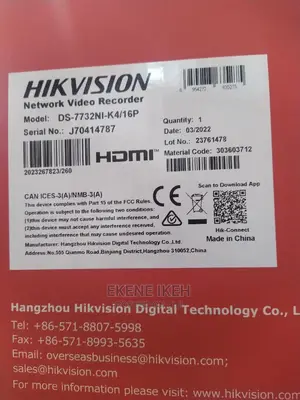 Hikvision NVR