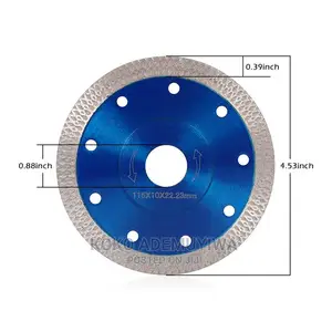 115mm Mesh Wave Diamond Cutting Disc Blade for Tile Marble
