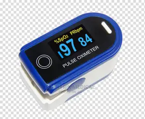 Good Quality Pulse Rate Monitor With Battery (Blue)
