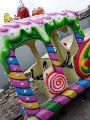 Playground Train With Tracks