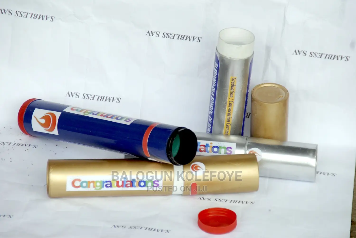 Certicate / Scroll for Graduation ( Casing Scroll )